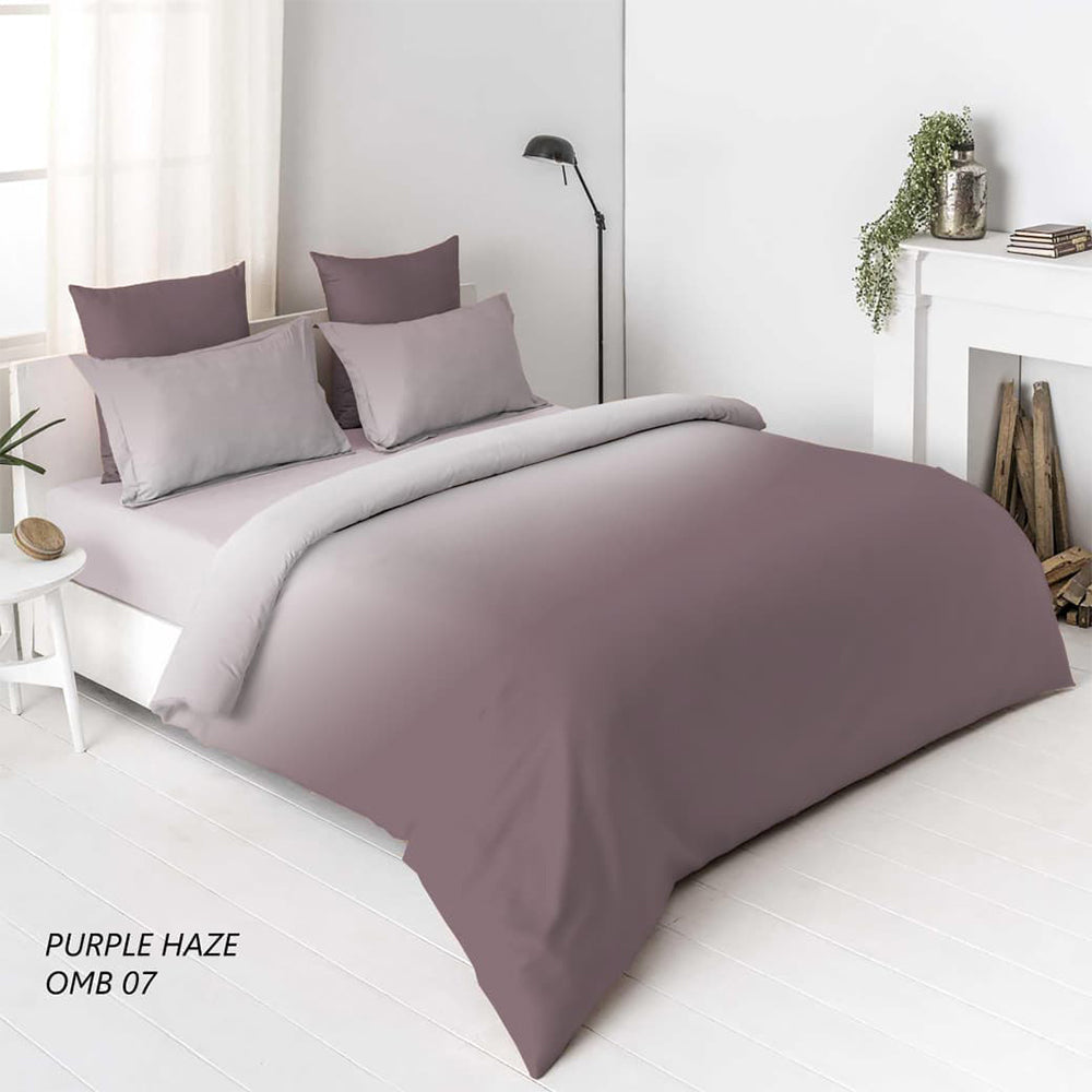 Omberr Premium King Size Bedsheet Set – Purple Haze