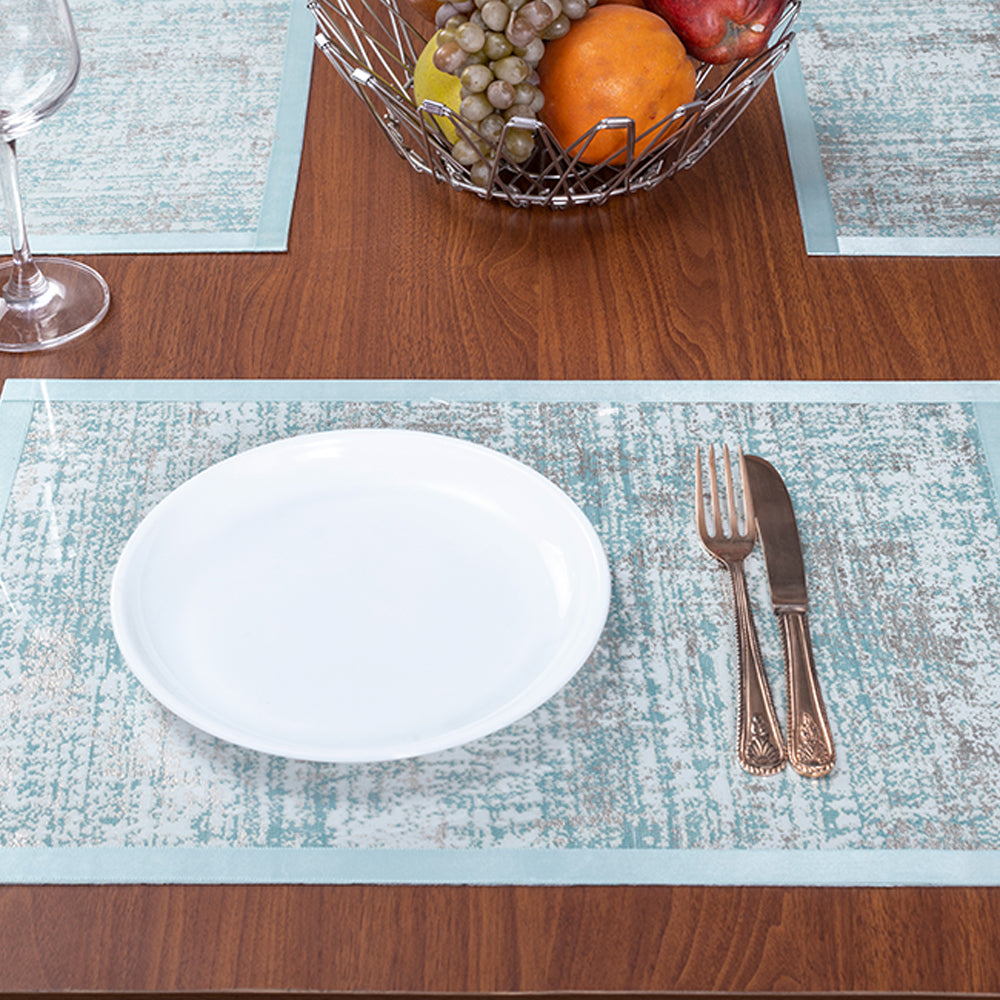 Blue Lagoon Art Table Mat (Set of 6 pcs)