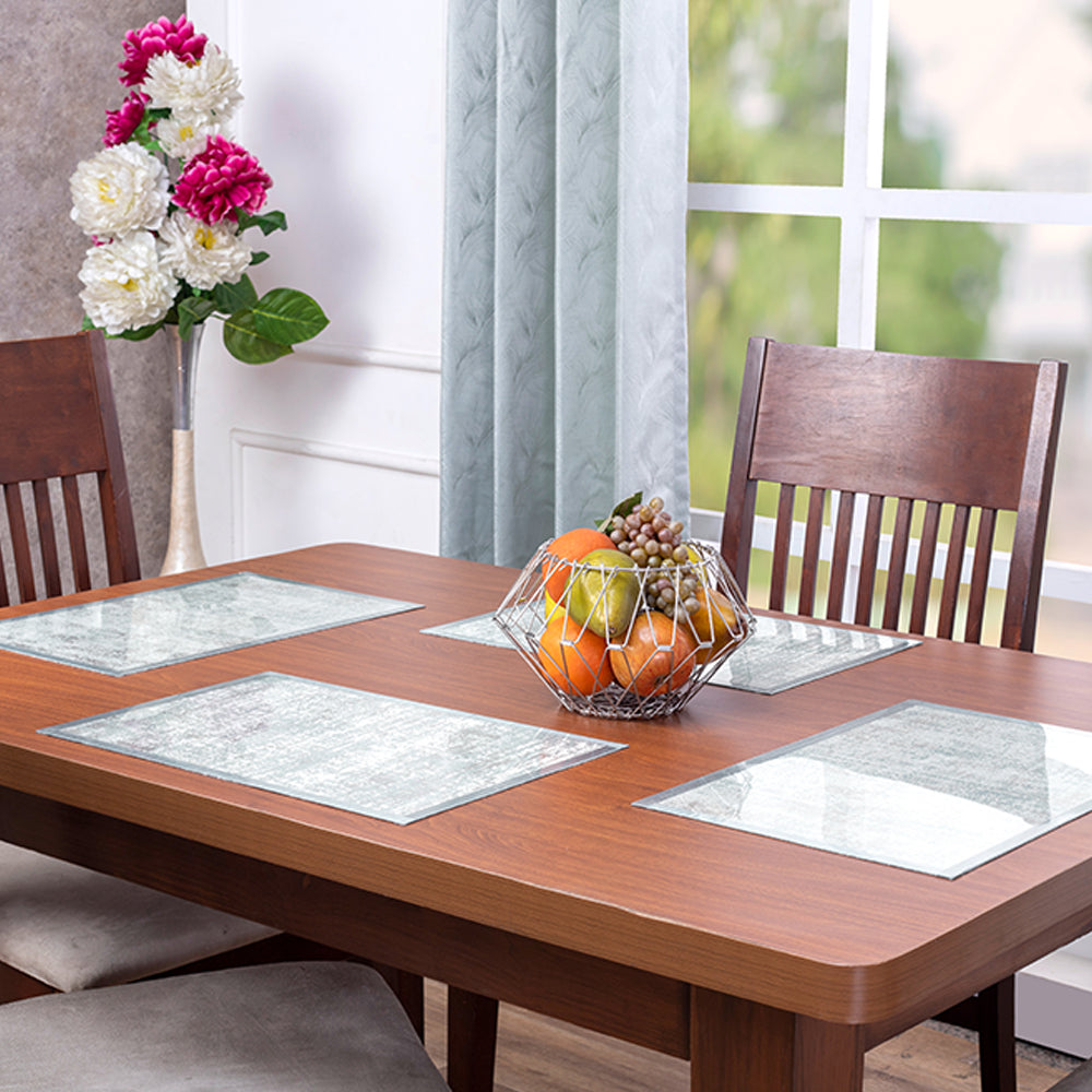 Dashing Blue Table Mat (Set of 6 pcs)