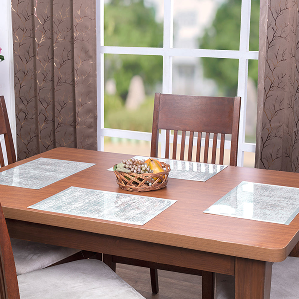 Classy Grey Table Mat (Set of 6 pcs)