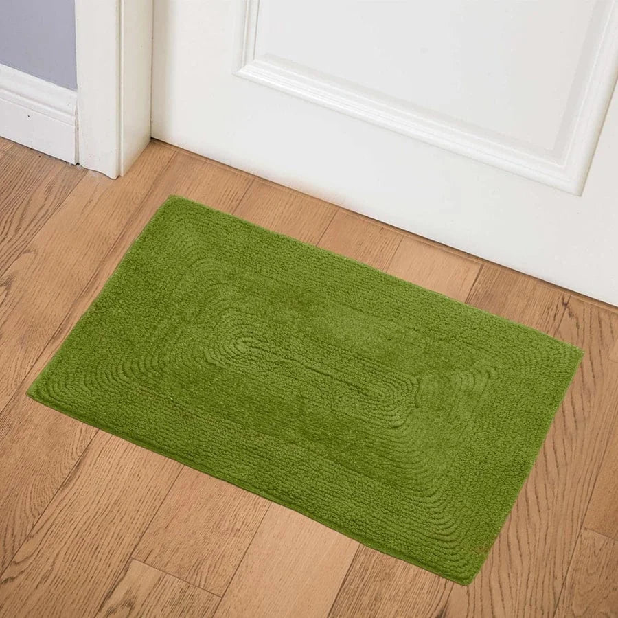 Towel Door Mat Green