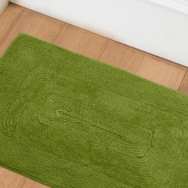 Towel Door Mat Green