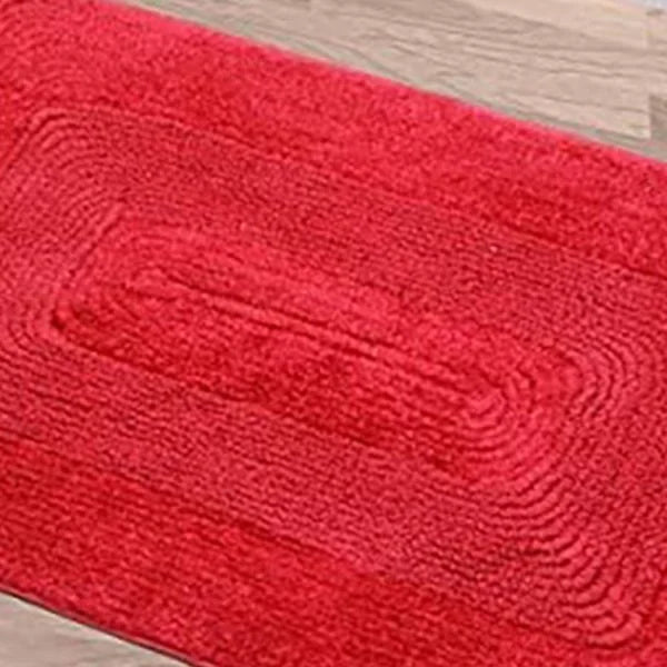 Towel Door Mat Red