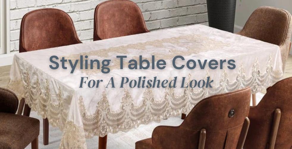 Styling Your See-Through Table Covers with Table Runners