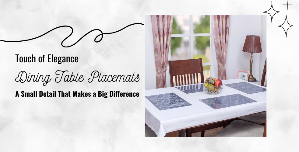 Dining Table Placemats: Small Detail That Makes a Big Difference