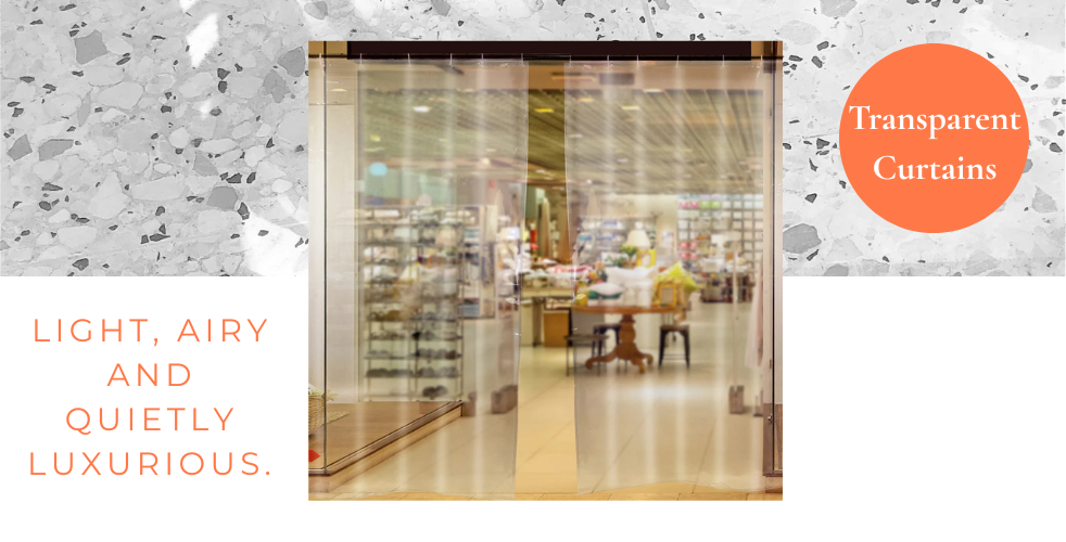 Why Transparent Curtains Feel Effortlessly Premium?