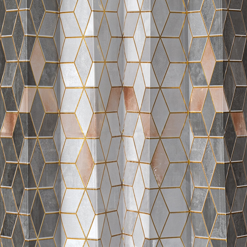 Modern Maze Curtain