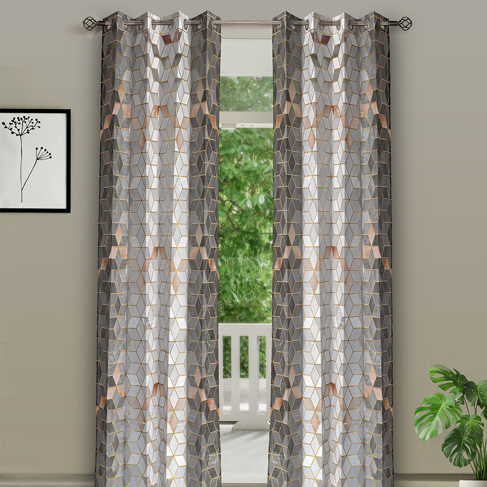 Modern Maze Curtain
