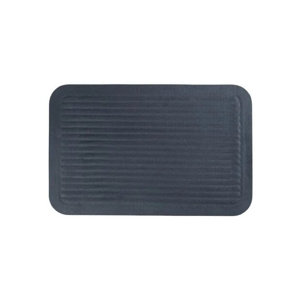 Light Grey & Black Band Mat