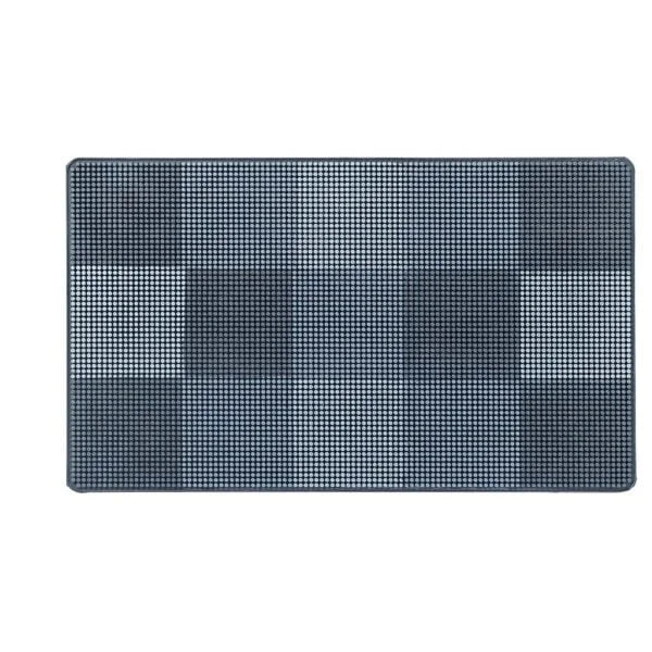 Blue Square Mat