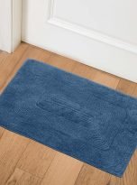Towel Door Mat Blue