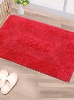 Towel Door Mat Red
